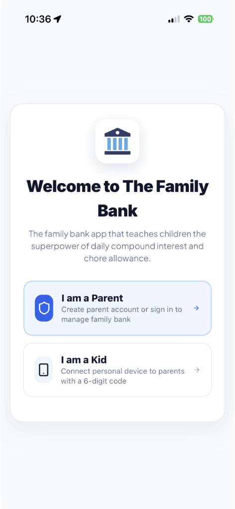 Parent and Child 6-Digit Device Pairing