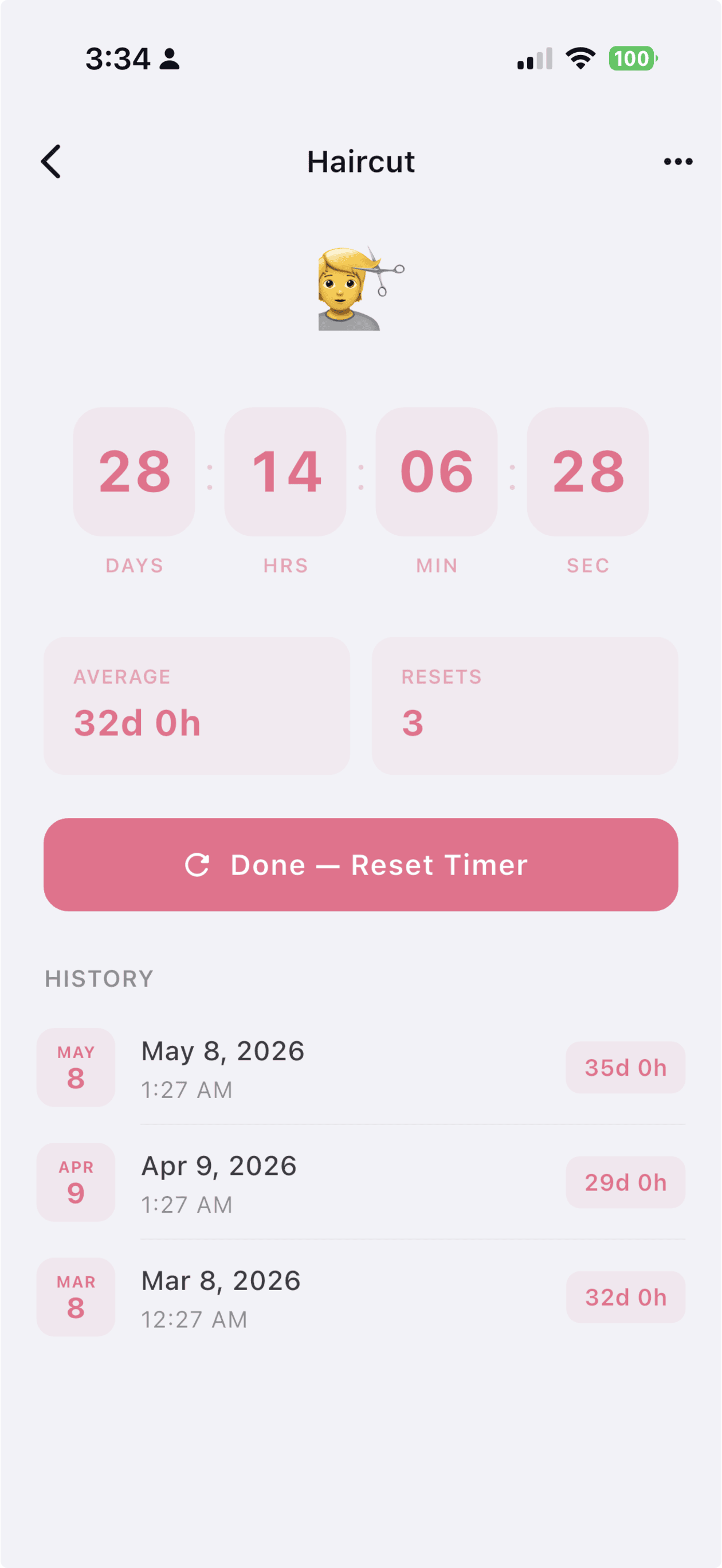 Intervals Interface Preview 3